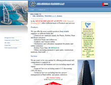 Tablet Screenshot of gbltrading.ae